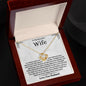 To My Beautiful Wife Love Knot Necklace