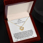 To My Smokin' Hot Future WIFE Love Knot Necklace