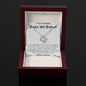 To My Stunning Smokin' Hot Soulmate Love Knot Necklace