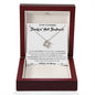 To My Stunning Smokin' Hot Soulmate Love Knot Necklace