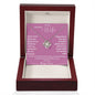 To My Beautiful Wife Love Knot Necklace