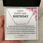 Happy 18th Birthday Custom Name Necklace