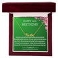 Happy 18th Birthday Custom Name Necklace