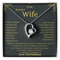 To My WIFE Everlasting Love Necklace