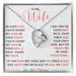 To My Wife Forever Love Necklace