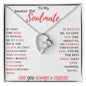 To My Smokin' HOT Soulmate Forever Love Necklace