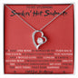 To My Stunning Smokin' Hot Soulmate Alluring Beauty Necklace