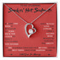 To My Stunning Smokin' Hot Soulmate Forever Love Necklace