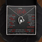 To My Wife Forever Love Necklace