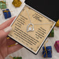 To My Beautiful MOM Forever Love Necklace