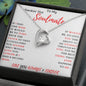 To My Smokin' HOT Soulmate Forever Love Necklace