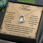 To My Beautiful MOM Forever Love Necklace