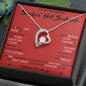 To My Stunning Smokin' Hot Soulmate Forever Love Necklace