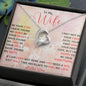 To My Wife Forever Love Necklace