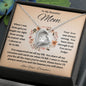To My Beautiful MOM Forever Love Necklace