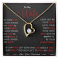 To My Wife Forever Love Necklace