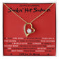 To My Stunning Smokin' Hot Soulmate Alluring Beauty Necklace