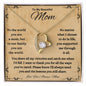 To My Beautiful MOM Forever Love Necklace