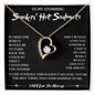 To My Stunning Smokin' Hot Soulmate Forever Love Necklace