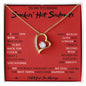 To My Stunning Smokin' Hot Soulmate Forever Love Necklace