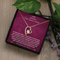To My Smokin' Hot Future WIFE Forever Love Necklace