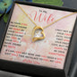 To My Wife Forever Love Necklace