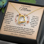 To My Beautiful MOM Forever Love Necklace