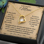 To My Beautiful MOM Forever Love Necklace