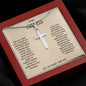 To My Husband Cuban Chain Necklace