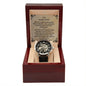 To My Amazing DAD from Son Men's Openwork Watch