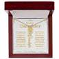 To My Beautiful Daughter Custom Name Necklace