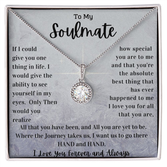 To My Soulmate Eternal Hope Necklace