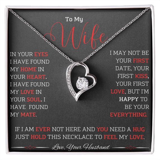 To My Wife Forever Love Necklace