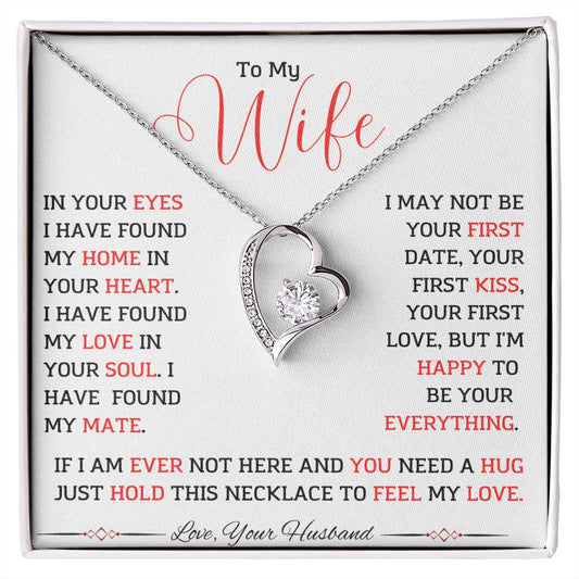 To My Wife Forever Love Necklace