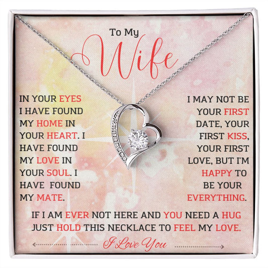 To My Wife Forever Love Necklace