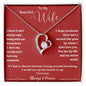 To My Beautiful Wife Forever Love Necklace