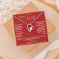 To My Beautiful Wife Forever Love Necklace
